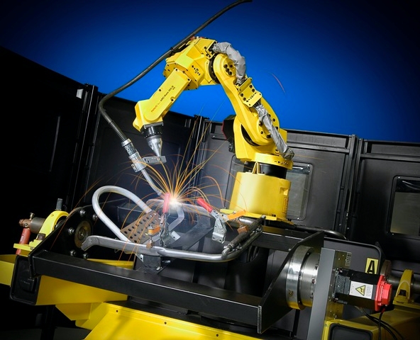 线激光传感器在机械手自动焊接中的应用-2D/3D