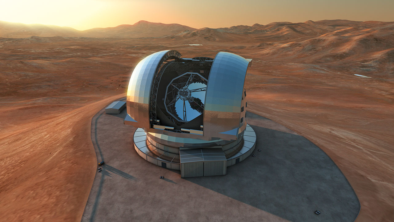 全球最大天文望远镜“极大望远镜”投入使用-eddy/capa