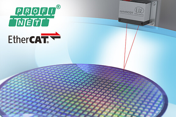 配备工业以太网接口的激光传感器