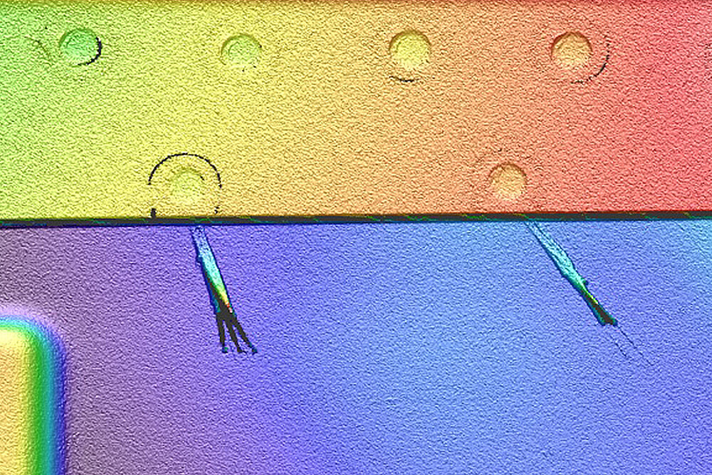 高精度测量具有结构的物体