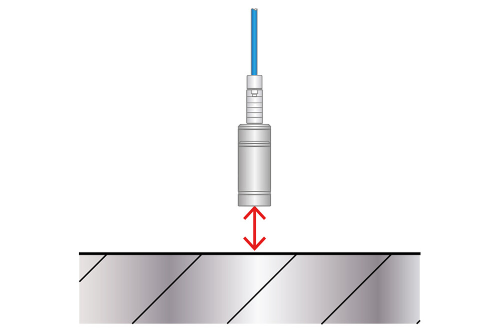 采用电容传感器进行距离测量